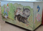 Child's bedroom storage cabinet
