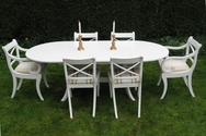 Fabulous extending 8-seater table and 6 chairs - SOLD