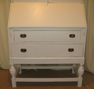 Writing bureau desk and cabinet / bookcase - SOLD
