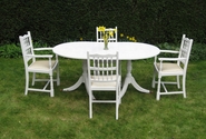 "Regency style" table and four chairs - SOLD