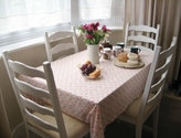 White table and chairs set, useful for many occasions - SOLD