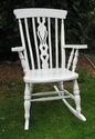 Beautiful pine rocking chair - SOLD