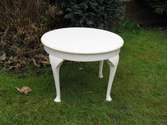 Lovely round White table - SOLD