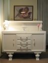 Beautiful old sideboard refurbished in white - SOLD